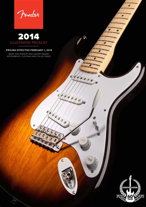 fender stratocaster catalog